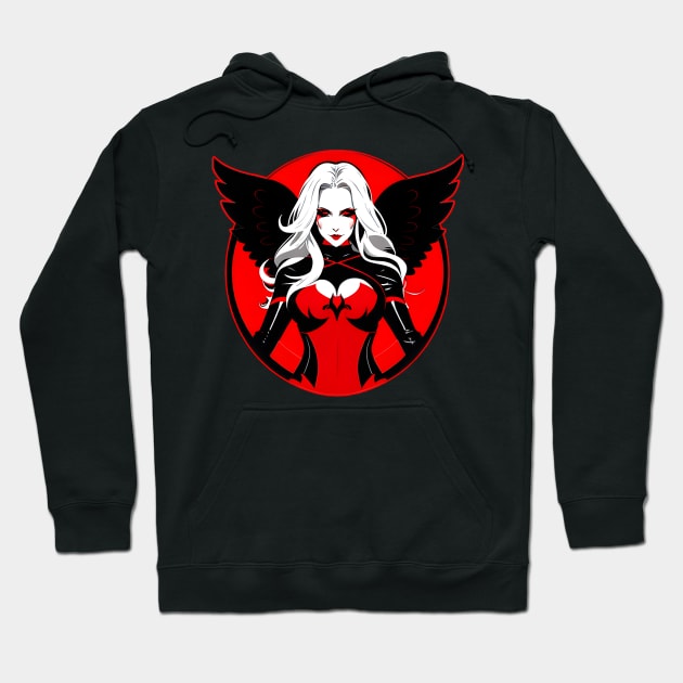 Dark angelic presence Hoodie by DNT Designs